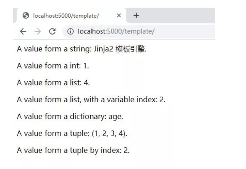 第21天：Web开发 Jinja2模板引擎