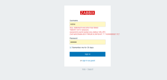 ZABBIX4.0¼ִ SQL statement execution has failed INSERT INTO sessions (sessionid,userid,..