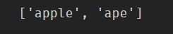 Python基础记录下字符串模糊匹配的方式