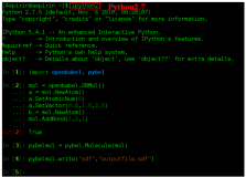 Linux（64位）下OpenBabel 2.4.1、python2.7和Ipython实战（一）