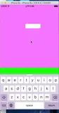 iOS跟随键盘走动的工具栏