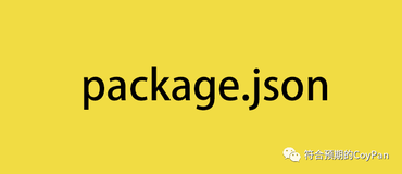 package.json的所有配置项及其用法，你都熟悉么