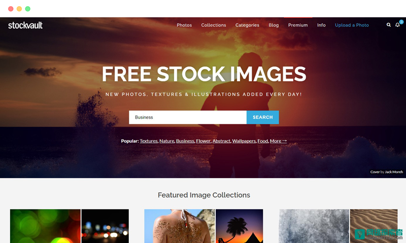 Stockvault: 免费图片素材下载与分享图片赚钱网站