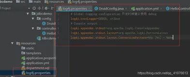 springboot之log4j:WARN No appenders could be found for logger