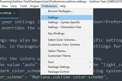 sublime text 字体之 YaHei Consolas Hybrid