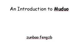 《Muduo 多线程网络库解析》