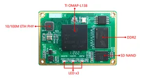 星嵌 OMAPL138工业核心板 TI ARM9+DSP C674x Linux C6000 uPP