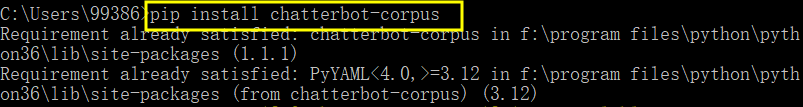 Py之chatterbot-corpus：python包之chatterbot-corpus包简介、安装、使用方法之详细攻略