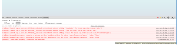 如何找到SAP UI5里阻止页面继续加载的出问题的具体代码位置