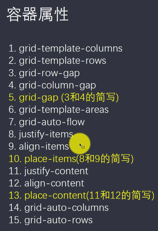 强大的grid布局