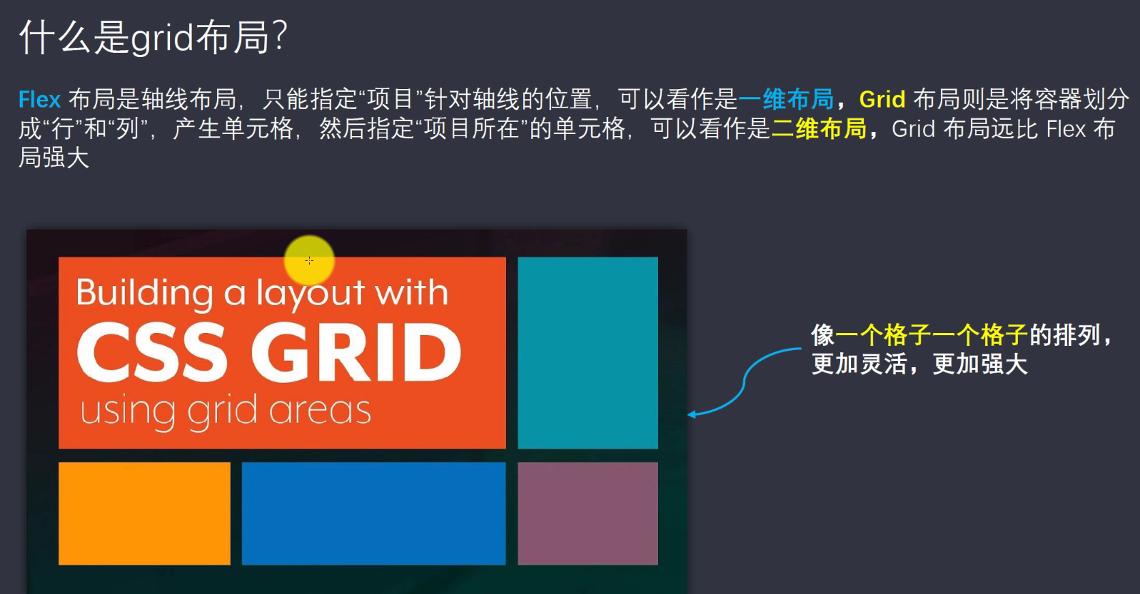 强大的grid布局