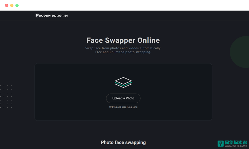 FaceSwapper: 基于AI人工智能的在线换脸工具