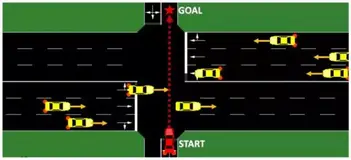 如何使用深度强化学习帮助自动驾驶汽车通过交叉路口？