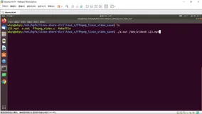 FFMPEG视频开发：Linux使用FFMPEG采集摄像头数据保存为MP4文件存储(采集摄像头数据方式使用ffmpeg本身的接口)
