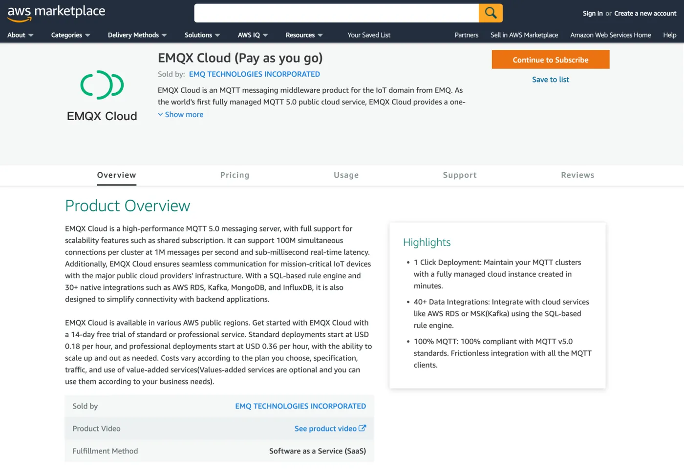 EMQX Cloud SaaS 服务上架 AWS Marketplace 图1.png