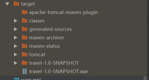 练习将maven项目打成war包放在linux服务器中，进行访问