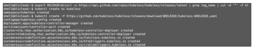 Serverless 工程实践 | 快速搭建 Kubeless 平台