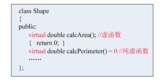 【C++面试】虚函数和纯虚函数