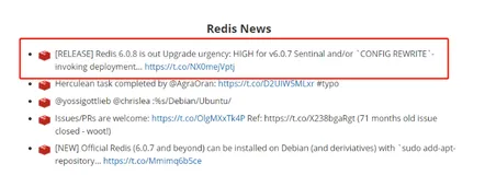 Redis 6.0.8紧急发布！！！