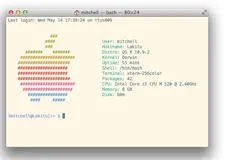 8个不可不知的Mac OS X专用命令行工具