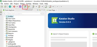 Katalon Studio 抓取元素