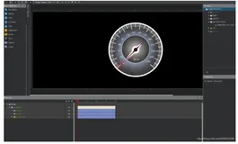 Qt 3D Studio-08-尝试写一个虚拟仪表(崩溃)，一看就会，一做就废
