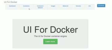 Docker UI 使用｜学习笔记