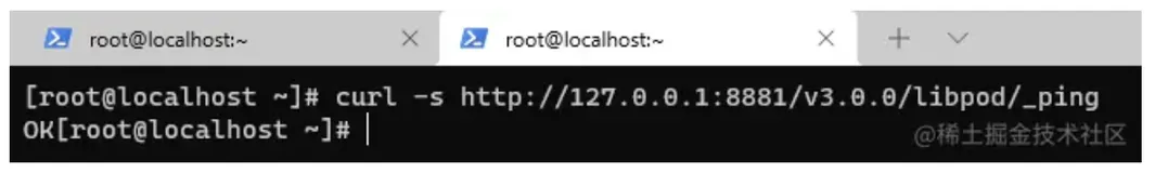 针对podman REST API 的curl调用-2 