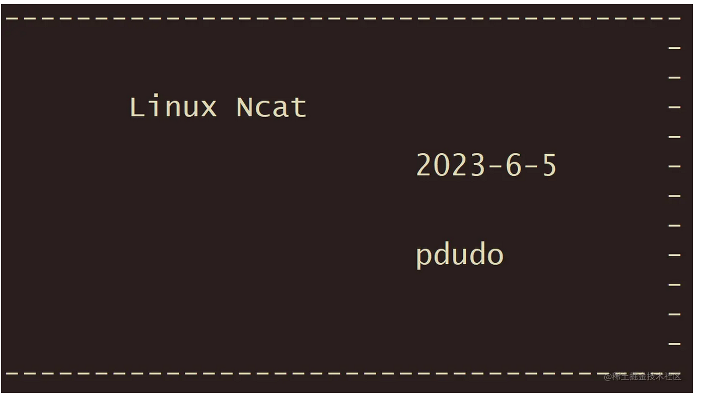 Linux Ncat 探测tcp/udp端口 