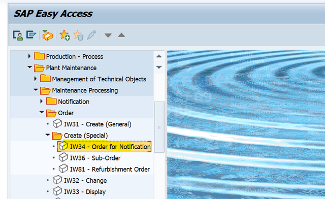 SAP PM 入门系列10 - 根据维护通知单创建维护订单