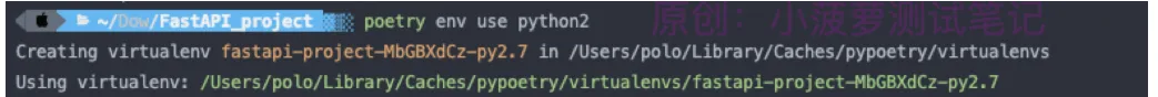 Python - poetry（4）管理环境