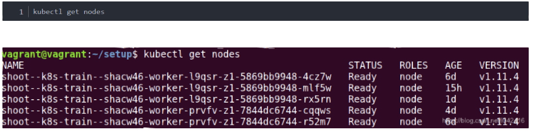 使用kubectl查看Kubernetes集群里的node节点信息
