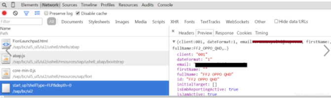 如何找出SAP Fiori launchpad URL start_up请求发起的具体位置