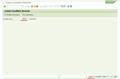SAP MM初阶事务代码MEK1维护PB00价格
