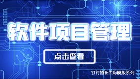 【钉钉搭】低代码模版系列——软件项目管理｜一个表单的作用有多大？