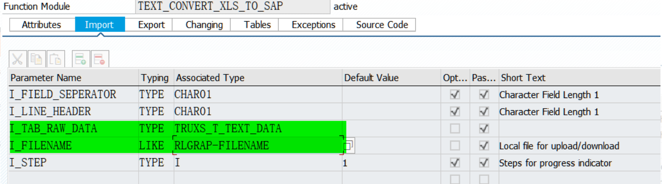 SAP ABAP 处理 Excel 的标准函数 TEXT_CONVERT_XLS_TO_SAP 介绍试读版