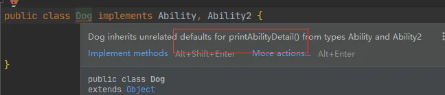 Java8默认方法