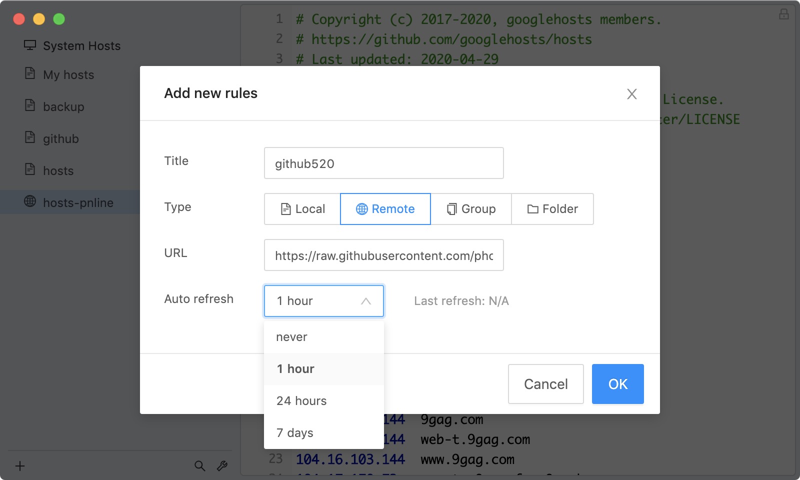 解决GitHub无法访问的问题：手动修改hosts文件与使用SwitchHosts工具