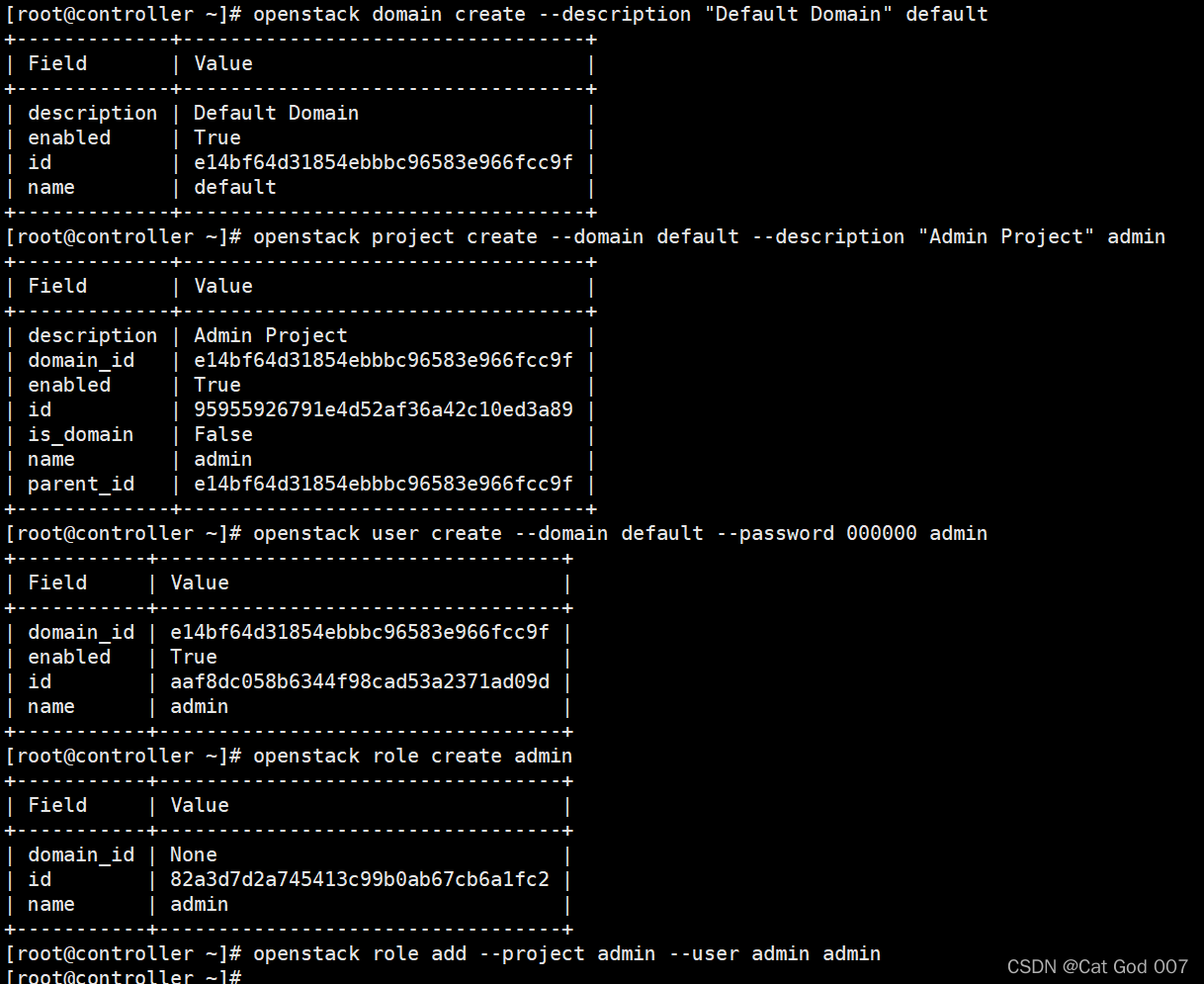 （二）Open Stack（M）----Keystone安装和配置（下）