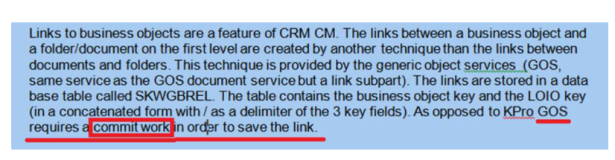 ABAP COMMIT WORK关键字在CRM content management应用里的使用场景
