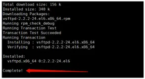 Linux下安装vsftpd