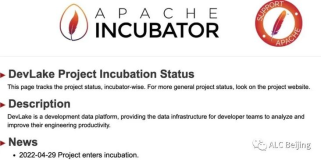 恭喜 DevLake 加入 Apache 软件基金会孵化器！