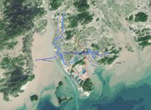 百度地图开发(8):地图覆盖物实现纵横交错的交通网络