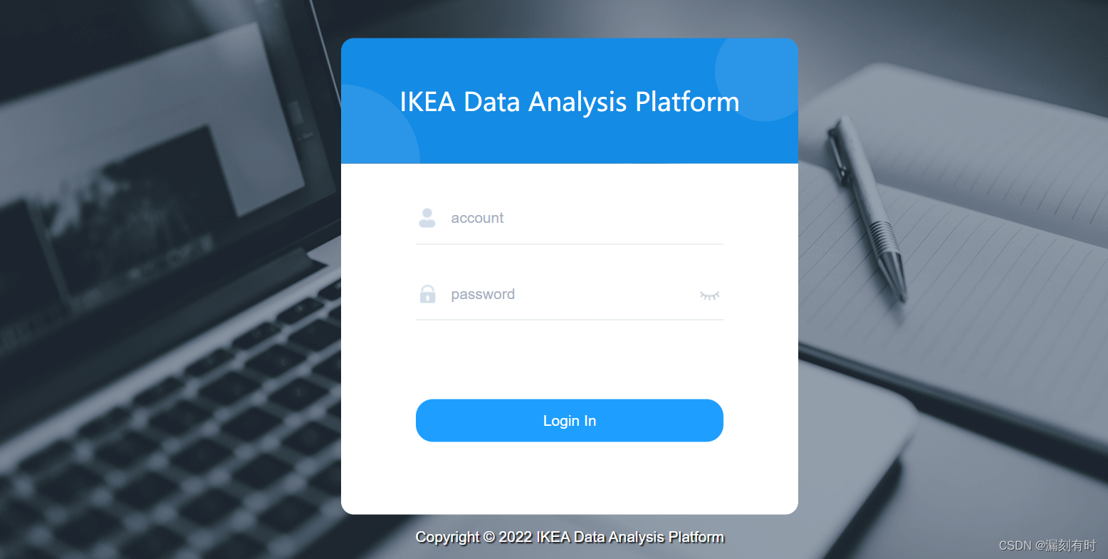Echarts数据分析系统Data Analysis Platform使用说明文档