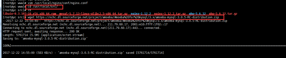 linux 下amoeba实现数据库的负载均衡