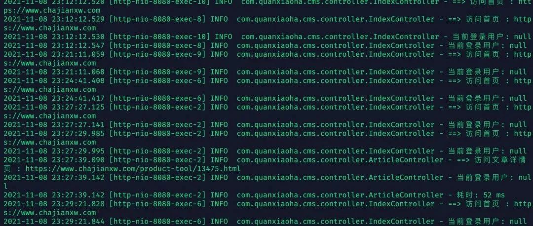 SpringBoot 如何快速过滤出一次请求的所有日志？