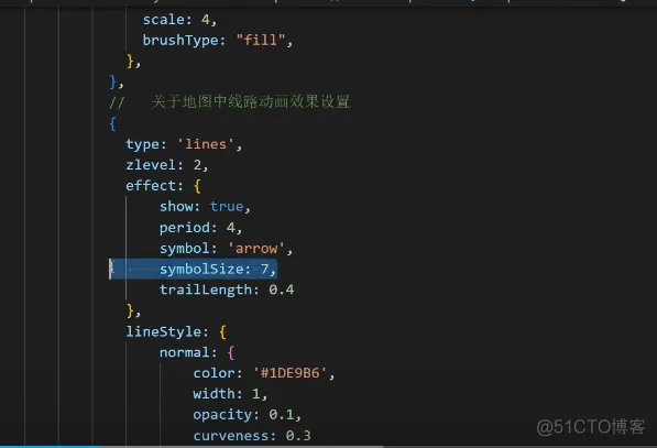 前端学习笔记202305学习笔记第二十三天-散点路线图设置