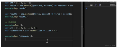 前端知识案例53-javascript基础语法-数组过滤