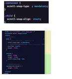 前端知识案例学习1-css实现滚动贴合
