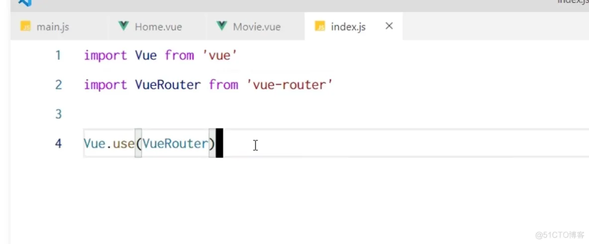 前端学习笔记202304学习笔记第十九天-vue3.0-vue2的项目中创建路由2 